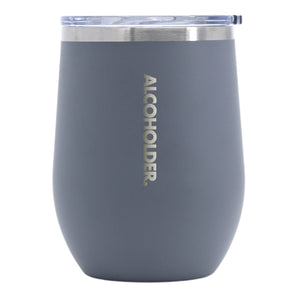 Alcoholder Stemless Insulated Tumbler | Cement Grey