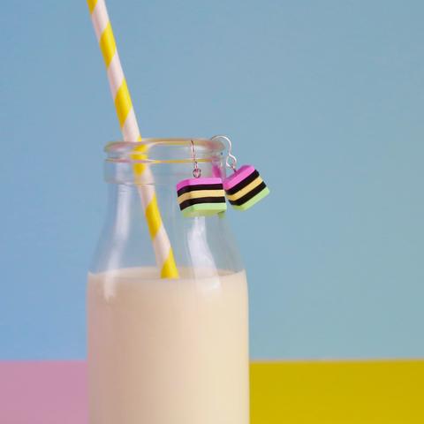 Saturday Lollipop Dangle Earrings | Licorice Allsorts