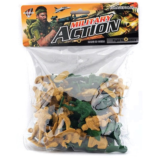 Army Men 40 pack Kids Toys Accessories Imaginative Play Gifts