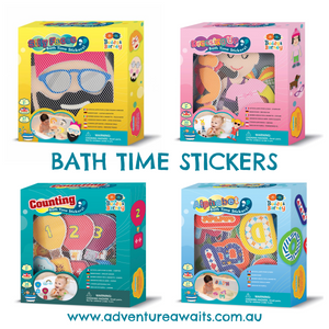 Bath Time Stickers by Buddy & Barney