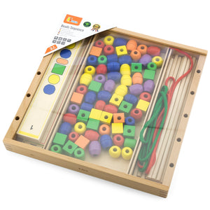VIGA Toys - Sequence Beads Square