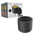 Bentgo stainless insulated food container in black with airtight lid and retail box — Adventure Awaits