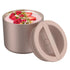 Bentgo blush pink insulated food container filled with berry yoghurt, airtight lid beside it — Adventure Awaits
