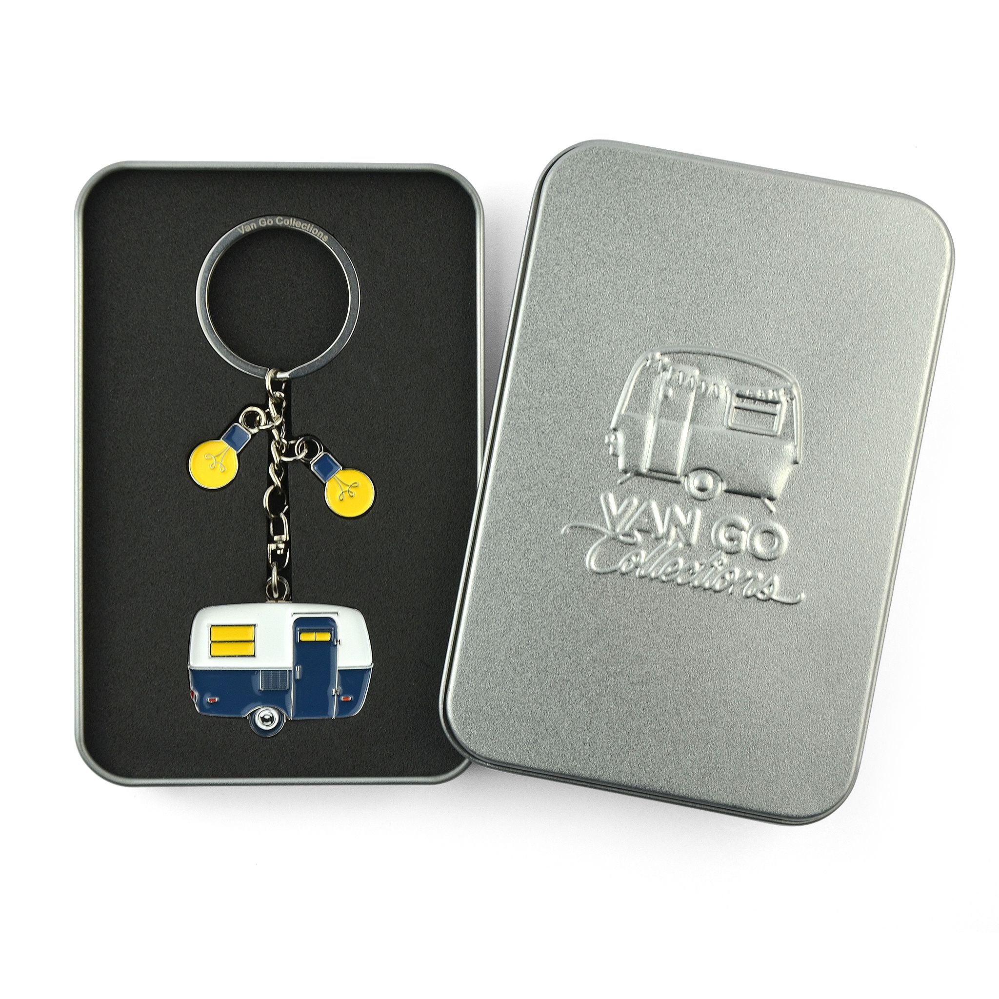 Van Go Key Rings | Various Caravan & RV Themed Designs & Colours