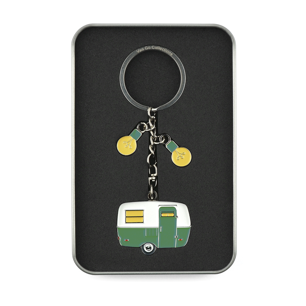 Van Go Key Rings | Various Caravan & RV Themed Designs & Colours