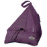 Aubergine purple The Book Seat hands-free book holder with front pocket and clear page rest — Adventure Awaits