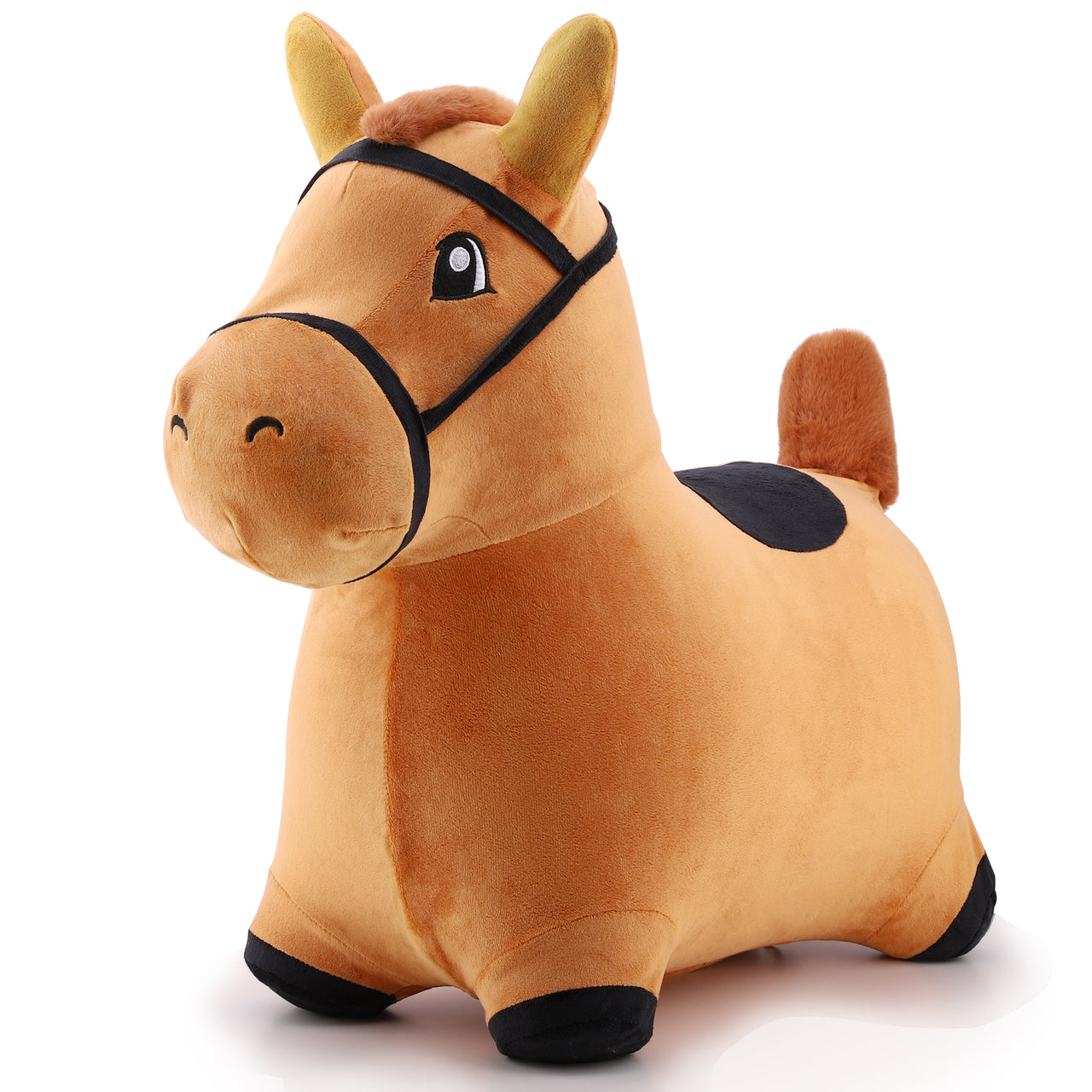 Bouncy Pals Inflatable Plush Ride On Unicorn Cow Horse Reindeer