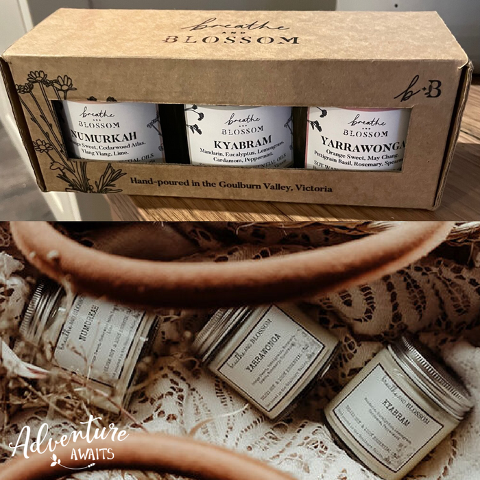 Country Life Collection Candles by Breathe and Blossom