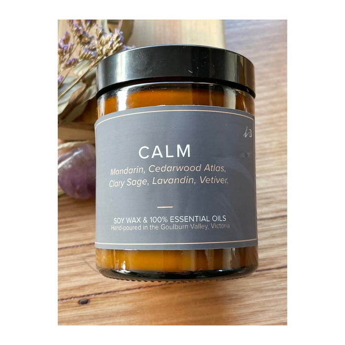 20% OFF Calm Aromatherapy Candle by Breathe and Blossom