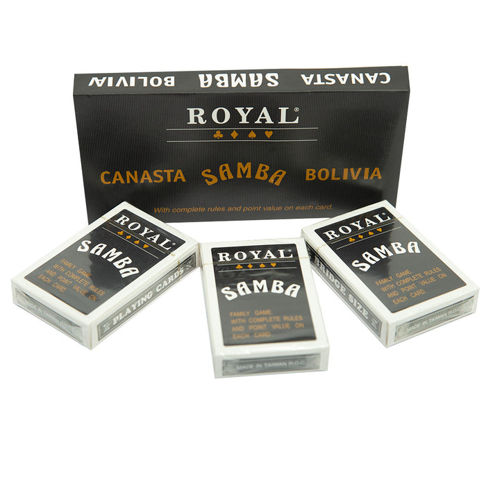 Samba, Canasta & Bolivia Card Game Pack