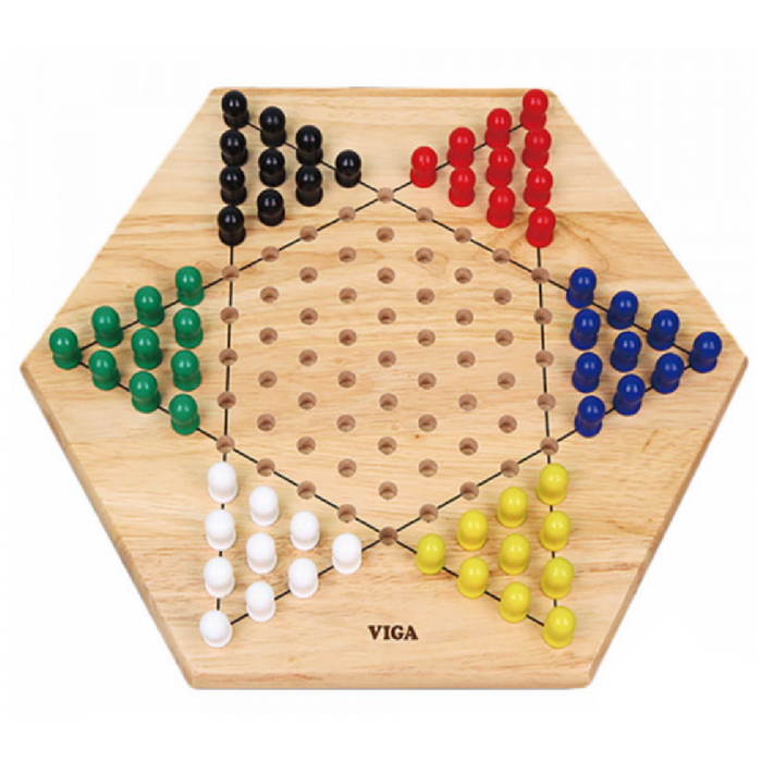 Wooden Chinese Checkers by VIGA