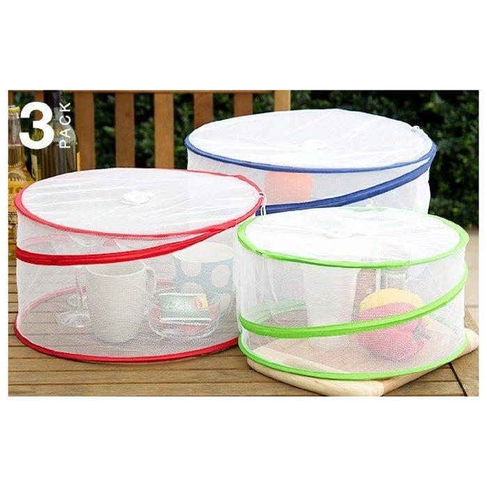 Collapsible Food Covers 3 Pack