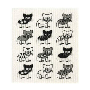 Compostable Sponge Cloth | Cats