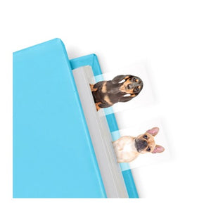 Dog in a Book Page Markers