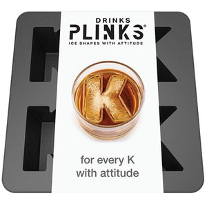 DrinksPlinks Ice Shapes | Letter K