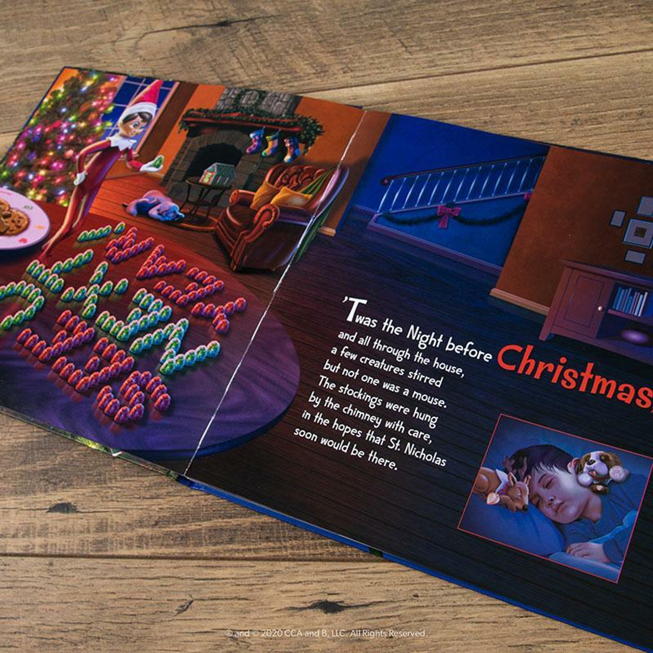 The Elf on the Shelf | Night Before Christmas Book