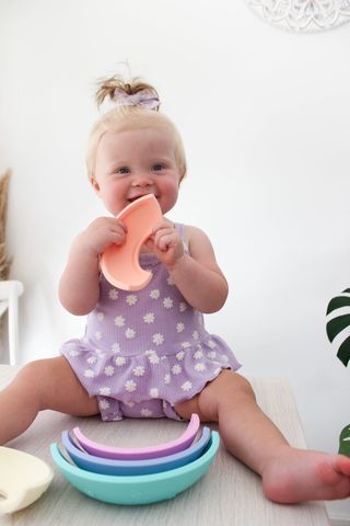 Over the Rainbow Stacker by Jellystone Designs
