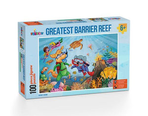 Funbox Jigsaw Puzzle 100 piece - Greatest Barrier Reef