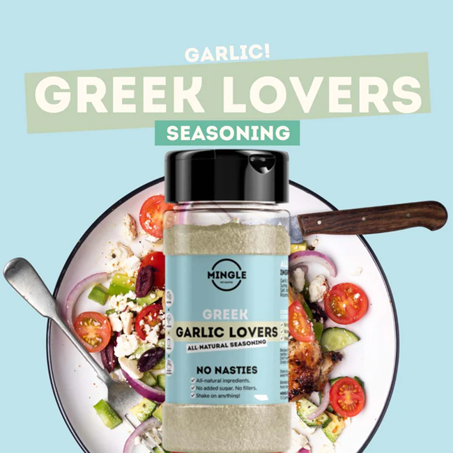 Mingle Seasoning | Greek Garlic Lovers 45g
