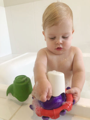 Happy Planet Toys - Octo-Buoy Stacking Bath Cup Set