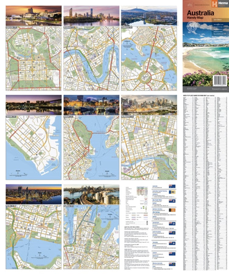 Hema Maps | Australia Handy Map