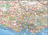 Hema Maps | Large Laminated Wall Map of Australia 1000 x 875 in TUBE