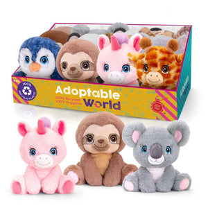 Keeleco Adoptable World Plush Toys | 16cm