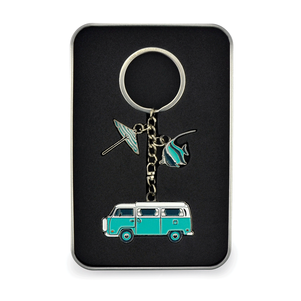 Van Go Key Rings | Various Caravan & RV Themed Designs & Colours