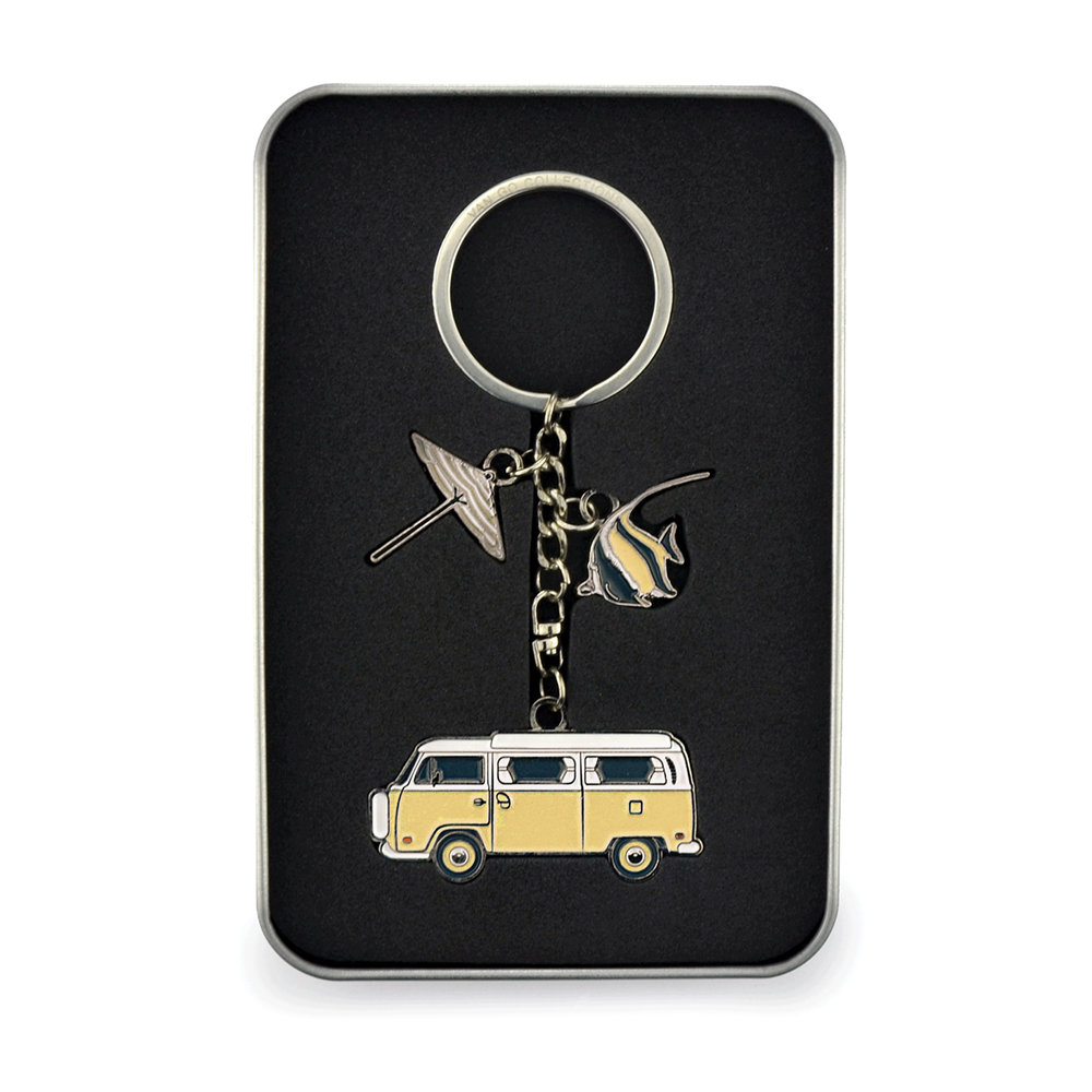 Van Go Key Rings | Various Caravan & RV Themed Designs & Colours