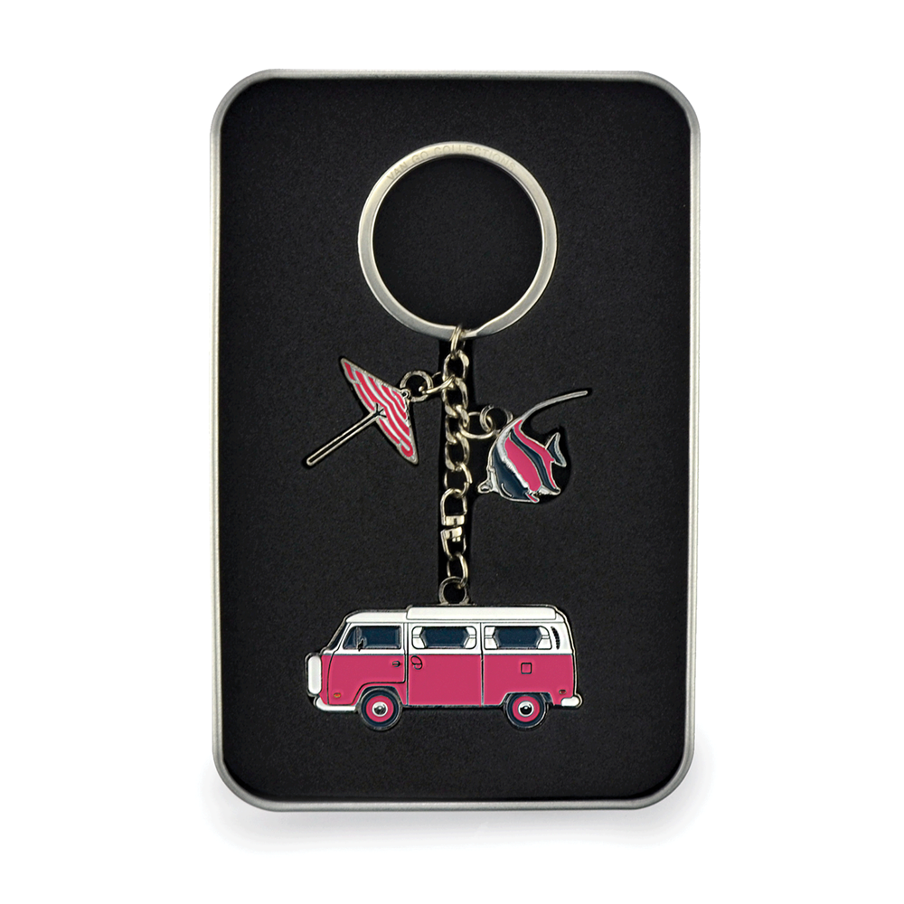 Van Go Key Rings | Various Caravan & RV Themed Designs & Colours