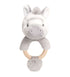 Keeleco 14cm Ring Rattle Zebra