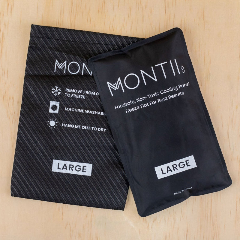 Montiico large ice pack with removable black cover on a timber surface — Adventure Awaits