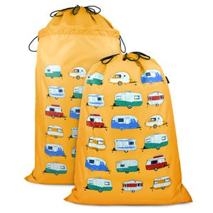Van Go Expandable Laundry Bag | 'Seasonal' Yellow