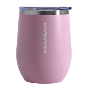 Alcoholder Stemless Insulated Tumbler | Matte Blush Pink
