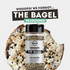 Mingle Whoops We Forgot The Bagel seasoning jar over seeded toast — Adventure Awaits