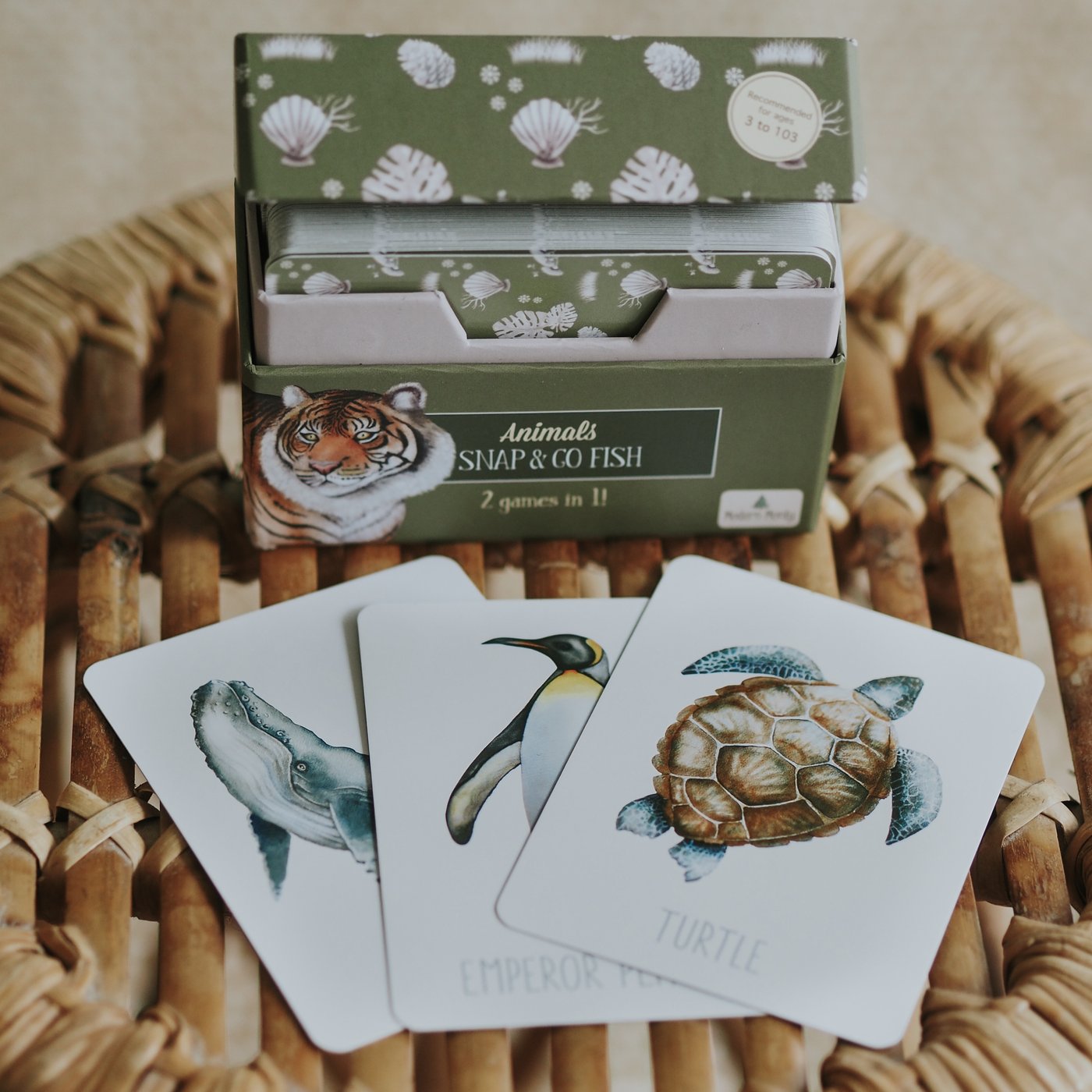 Modern Monty Snap & Go Fish | Animals