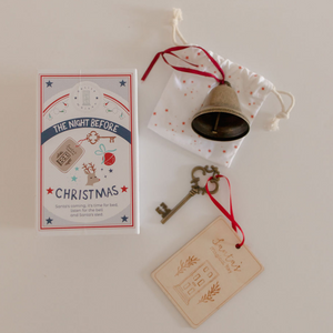 The Night Before Christmas Santa Key & Bell Box