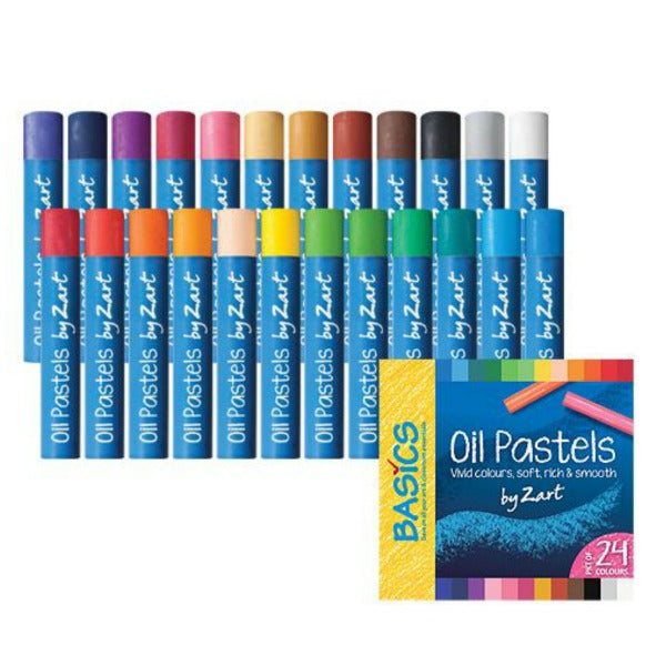 Basics Oil Pastels | Large | 24's