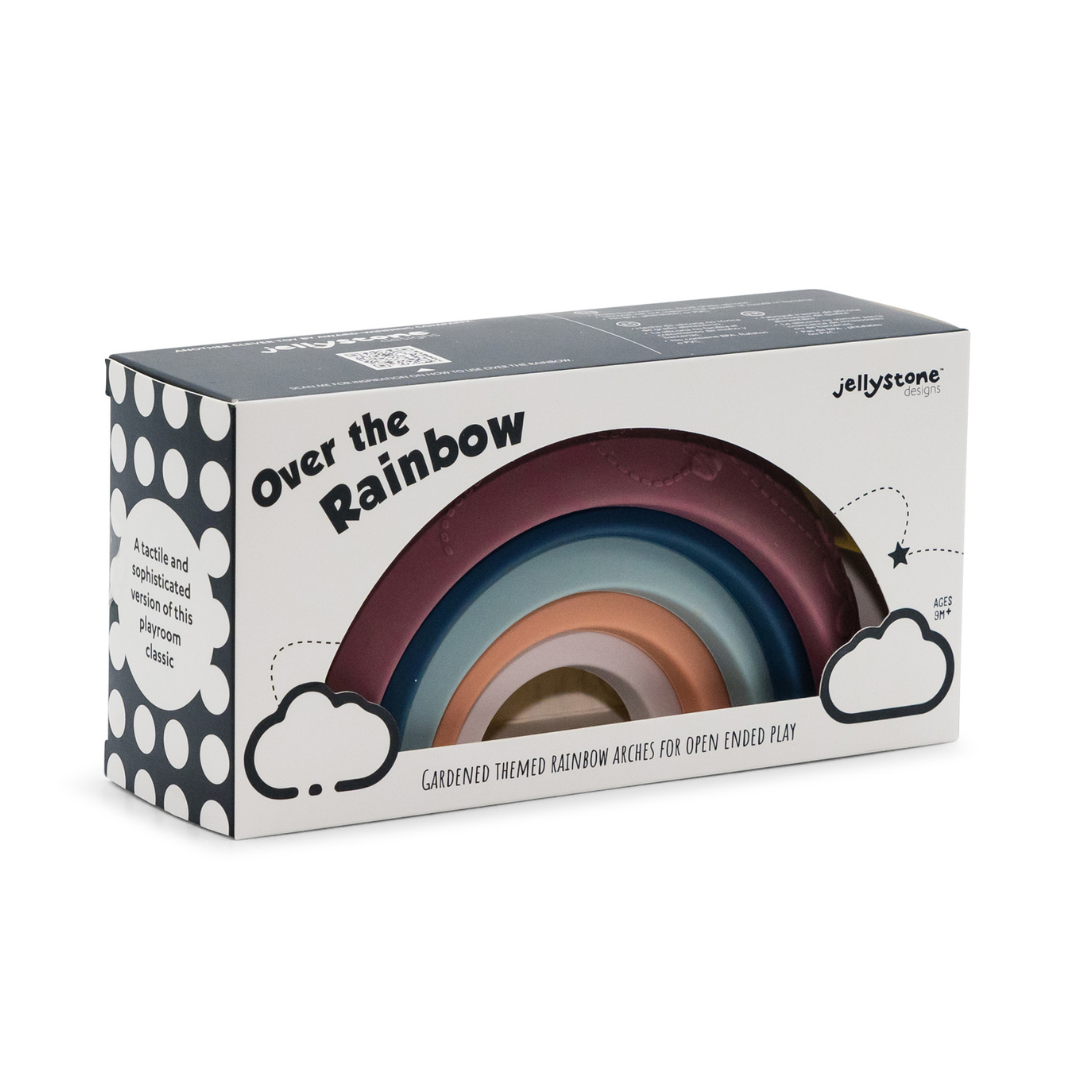 Over the Rainbow Stacker by Jellystone Designs