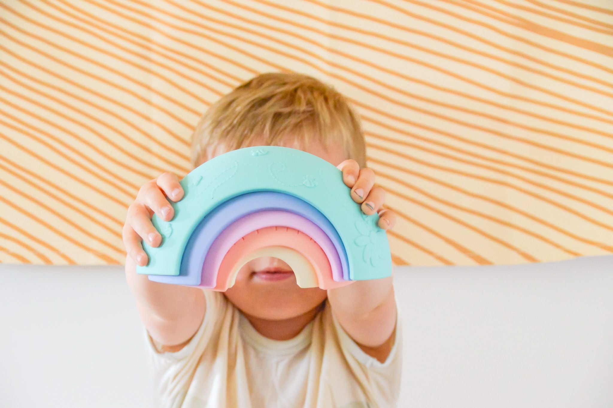 Over the Rainbow Stacker by Jellystone Designs