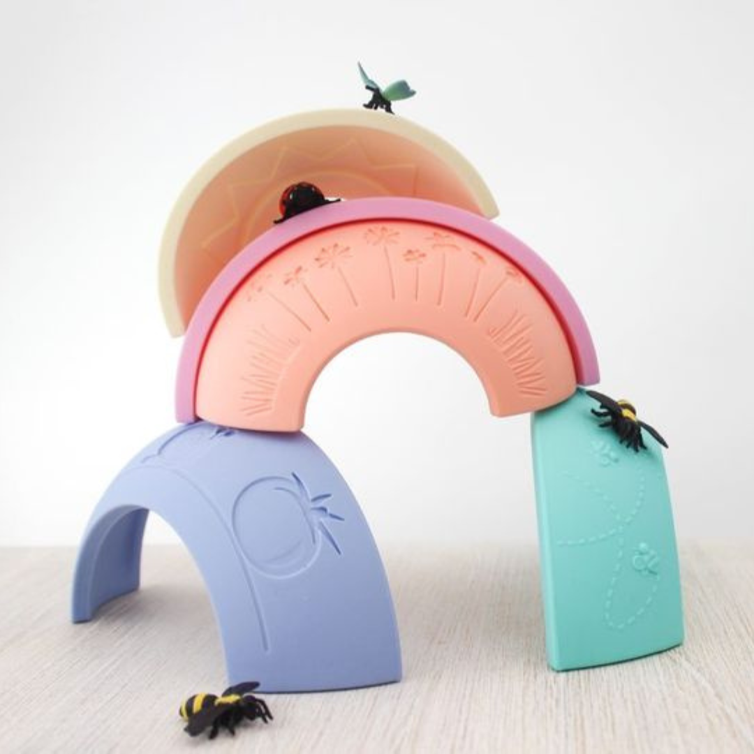 Over the Rainbow Stacker by Jellystone Designs