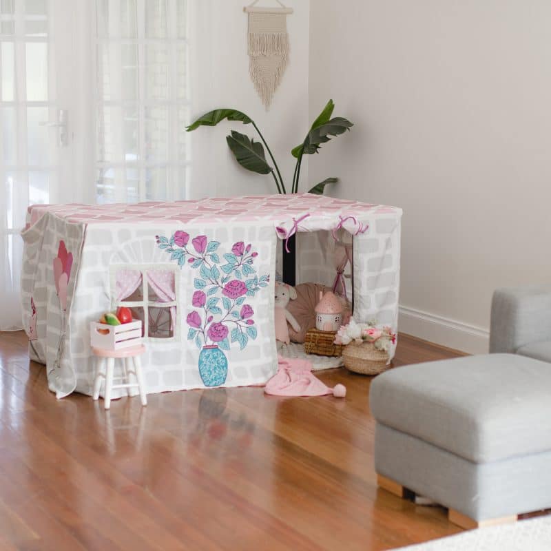 Home Sweet Home Table Tent Cubby House Pretend Play