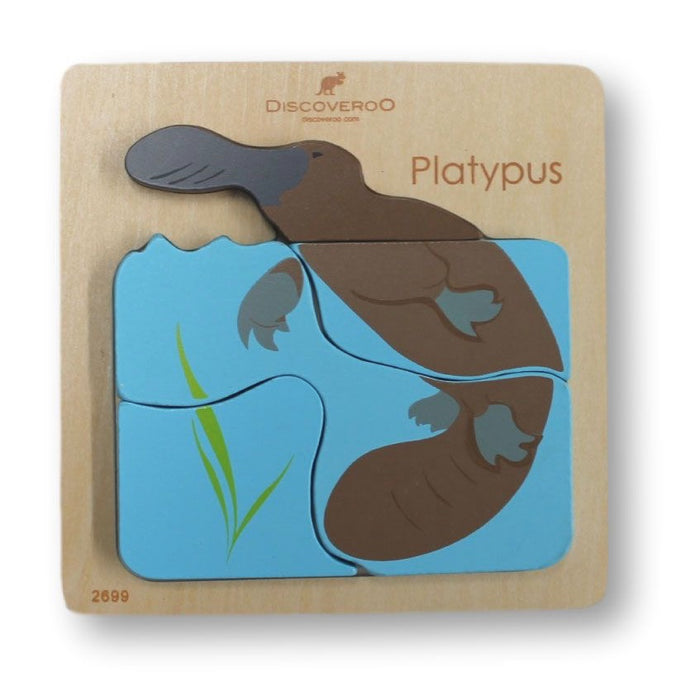 Discoveroo Chunky Puzzle Aussie Animals | Platypus