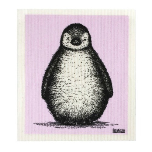 Compostable Sponge Cloth | Baby Penguin