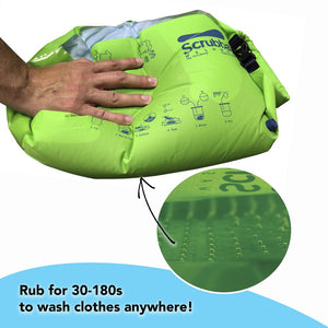 Scrubba Wash Bag | Worlds Smallest Washing Machine