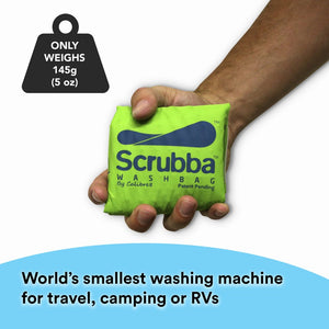 Scrubba Wash Bag | Worlds Smallest Washing Machine