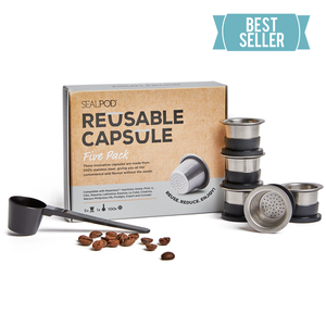 SealPod Reusable Coffee Pods - 5 Pack