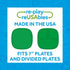 Re-Play Silicone Lid - Kids Plate & Divided Plate