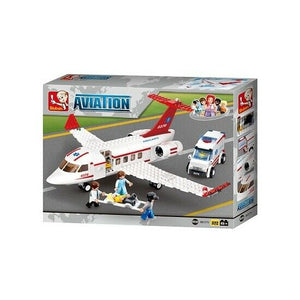 Sluban Bricks | Medical Air Ambulance Plane B0370