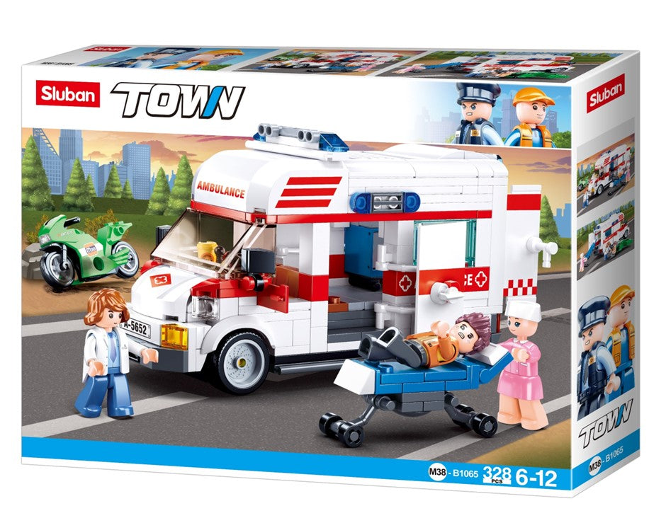 Sluban Ambulance Blocks Lego Compatible – Adventure Awaits